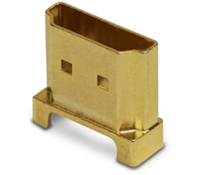 Diecast connector