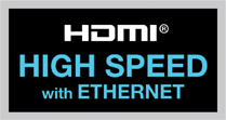 HDMI High Speed with Ethernet